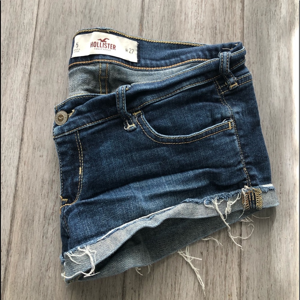 Hollister Jean Shorts Size 5 - Picture 5 of 11